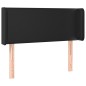 vidaXL Cabecero con LED cuero sintético negro 93x16x78/88 cm vidaXL Cabecero con LED cuero sintético negro 93x16x78/88 cm