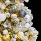 vidaXL Árbol Navidad artificial con bisagras 150 LED y bolas 120 cm vidaXL Árbol Navidad artificial con bisagras 150 LED y bolas 120 cm