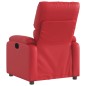 vidaXL Sillón de masaje reclinable cuero sintético rojo vidaXL Sillón de masaje reclinable cuero sintético rojo