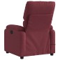 vidaXL Sillón de masaje reclinable de tela color vino tinto vidaXL Sillón de masaje reclinable de tela color vino tinto
