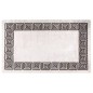 vidaXL Alfombra lavable antideslizante blanco y negro 120x170 cm vidaXL Alfombra lavable antideslizante blanco y negro 120x170 cm