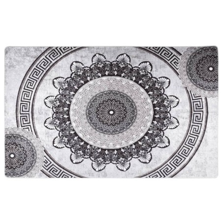 vidaXL Alfombra lavable antideslizante multicolor 120x170 cm