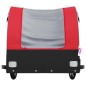 vidaXL Remolque para bicicleta hierro negro y rojo 45 kg vidaXL Remolque para bicicleta hierro negro y rojo 45 kg