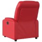 vidaXL Sillón de masaje reclinable cuero sintético rojo vidaXL Sillón de masaje reclinable cuero sintético rojo
