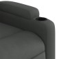 vidaXL Sillón reclinable de tela gris oscuro vidaXL Sillón reclinable de tela gris oscuro