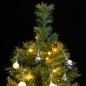 vidaXL Árbol de Navidad artificial con bisagras 150 LED y bolas 150 cm vidaXL Árbol de Navidad artificial con bisagras 150 LED y bolas 150 cm