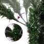 vidaXL Árbol de Navidad artificial con bisagras 300 LED y bolas 210 cm vidaXL Árbol de Navidad artificial con bisagras 300 LED y bolas 210 cm