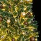 vidaXL Árbol de Navidad artificial con 300 LED bolas y nieve 210 cm vidaXL Árbol de Navidad artificial con 300 LED bolas y nieve 210 cm