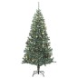 vidaXL Árbol de Navidad artificial con 300 LED bolas y nieve 210 cm vidaXL Árbol de Navidad artificial con 300 LED bolas y nieve 210 cm