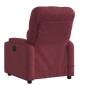 vidaXL Sillón de masaje reclinable de tela color vino tinto vidaXL Sillón de masaje reclinable de tela color vino tinto