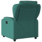 vidaXL Sillón reclinable de tela verde oscuro vidaXL Sillón reclinable de tela verde oscuro