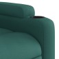 vidaXL Sillón reclinable de tela verde oscuro vidaXL Sillón reclinable de tela verde oscuro