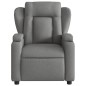 vidaXL Sillón de masaje reclinable de tela gris oscuro vidaXL Sillón de masaje reclinable de tela gris oscuro