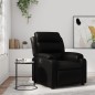 vidaXL Sillón reclinable de cuero sintético negro vidaXL Sillón reclinable de cuero sintético negro