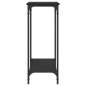 vidaXL Mesa consola madera de ingeniería negra 101x30,5x75 cm vidaXL Mesa consola madera de ingeniería negra 101x30,5x75 cm