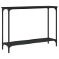 vidaXL Mesa consola madera de ingeniería negra 101x30,5x75 cm vidaXL Mesa consola madera de ingeniería negra 101x30,5x75 cm