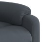 vidaXL Sillón reclinable de terciopelo gris oscuro vidaXL Sillón reclinable de terciopelo gris oscuro