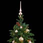 vidaXL Árbol de Navidad artificial con bisagras 300 LED y bolas 180 cm vidaXL Árbol de Navidad artificial con bisagras 300 LED y bolas 180 cm