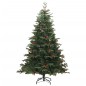 vidaXL Árbol de Navidad artificial con bisagras 300 LED y bolas 180 cm vidaXL Árbol de Navidad artificial con bisagras 300 LED y bolas 180 cm