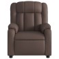 vidaXL Sillón reclinable de cuero sintético marrón vidaXL Sillón reclinable de cuero sintético marrón