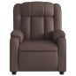 vidaXL Sillón de masaje reclinable cuero sintético marrón vidaXL Sillón de masaje reclinable cuero sintético marrón