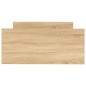 vidaXL Estructura de cama madera contrachapada roble Sonoma 90x200 cm vidaXL Estructura de cama madera contrachapada roble Sonoma 90x200 cm