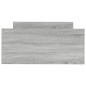 vidaXL Estructura de cama madera contrachapada gris Sonoma 90x190 cm vidaXL Estructura de cama madera contrachapada gris Sonoma 90x190 cm