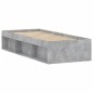 vidaXL Estructura de cama gris hormigón 75x190 cm vidaXL Estructura de cama gris hormigón 75x190 cm