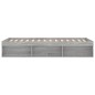 vidaXL Estructura de cama gris Sonoma 90x190 cm vidaXL Estructura de cama gris Sonoma 90x190 cm