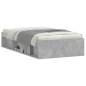 vidaXL Estructura de cama gris hormigón 100x200 cm vidaXL Estructura de cama gris hormigón 100x200 cm