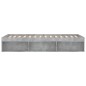 vidaXL Estructura de cama gris hormigón 100x200 cm vidaXL Estructura de cama gris hormigón 100x200 cm