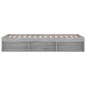 vidaXL Estructura de cama gris Sonoma 100x200 cm vidaXL Estructura de cama gris Sonoma 100x200 cm