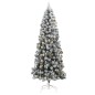 vidaXL Árbol de Navidad artificial con bisagras 300 LED y bolas 240 cm vidaXL Árbol de Navidad artificial con bisagras 300 LED y bolas 240 cm