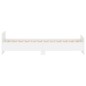 vidaXL Estructura de cama madera contrachapada blanca 90x200 cm vidaXL Estructura de cama madera contrachapada blanca 90x200 cm