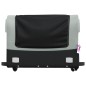 vidaXL Remolque para bicicleta hierro negro y gris 45 kg vidaXL Remolque para bicicleta hierro negro y gris 45 kg