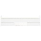 vidaXL Estructura de cama con cabecero piecero blanca 75x190 cm vidaXL Estructura de cama con cabecero piecero blanca 75x190 cm