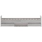 vidaXL Estructura de cama con cabecero piecero gris Sonoma 75x190 cm vidaXL Estructura de cama con cabecero piecero gris Sonoma 75x190 cm