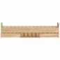 vidaXL Estructura de cama con cabecero piecero roble Sonoma 100x200 cm vidaXL Estructura de cama con cabecero piecero roble Sonoma 100x200 cm