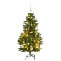 vidaXL Árbol de Navidad artificial con bisagras 150 LED y bolas 150 cm vidaXL Árbol de Navidad artificial con bisagras 150 LED y bolas 150 cm