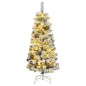 vidaXL Árbol de Navidad artificial con bisagras 150 LED y bolas 150 cm vidaXL Árbol de Navidad artificial con bisagras 150 LED y bolas 150 cm
