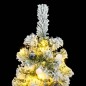 vidaXL Árbol de Navidad artificial con bisagras 150 LED y bolas 150 cm vidaXL Árbol de Navidad artificial con bisagras 150 LED y bolas 150 cm