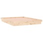 vidaXL Estructura de cama con LED madera maciza 120x200 cm vidaXL Estructura de cama con LED madera maciza 120x200 cm