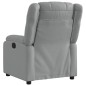 vidaXL Sillón reclinable de tela gris claro vidaXL Sillón reclinable de tela gris claro