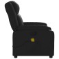 vidaXL Sillón de masaje reclinable cuero sintético negro vidaXL Sillón de masaje reclinable cuero sintético negro