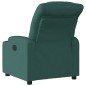 vidaXL Sillón reclinable de tela verde oscuro vidaXL Sillón reclinable de tela verde oscuro