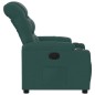 vidaXL Sillón reclinable de tela verde oscuro vidaXL Sillón reclinable de tela verde oscuro