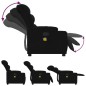 vidaXL Sillón reclinable de masaje de tela negro vidaXL Sillón reclinable de masaje de tela negro
