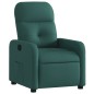 vidaXL Sillón reclinable de tela verde oscuro vidaXL Sillón reclinable de tela verde oscuro