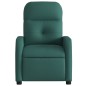 vidaXL Sillón reclinable de tela verde oscuro vidaXL Sillón reclinable de tela verde oscuro