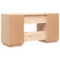 vidaXL Escritorio de madera maciza de pino 140x50x75 cm